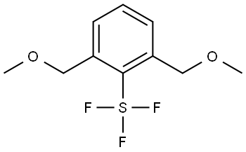 Sulfur, [2,6-bis(methoxymethyl)phenyl]trifluoro-, (T-4)- Structural