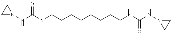 Urea, N,N''-1,8-octanediylbis[N'-1-aziridinyl- (9CI) Structural