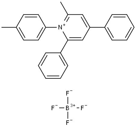 Pyridinium, 2-methyl-1-(4-methylphenyl)-4,6-diphenyl-, tetrafluoroborate(1-) (1:1) Structural