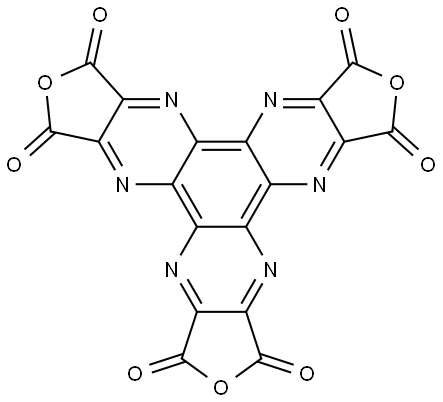 Furo[3,4-b]difuro[3',4':5,6]pyrazino[2,3-f:2',3'-h]quinoxaline-1,3,6,8,11,13- hexone Structural