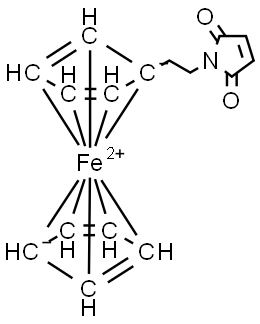 Ferrocenylethyl maleinimide Structural