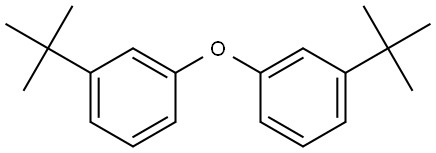 Benzene, 1,1'-oxybis[3-(1,1-dimethylethyl)- (9CI) Structural