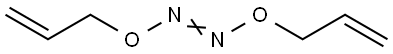 Hyponitrous acid, N,N'-di-2-propenyl ester Structural