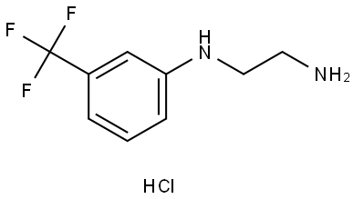 N-(2-Aminoethyl)-3-(trifluoromethyl)aniline hydrochloride Structural