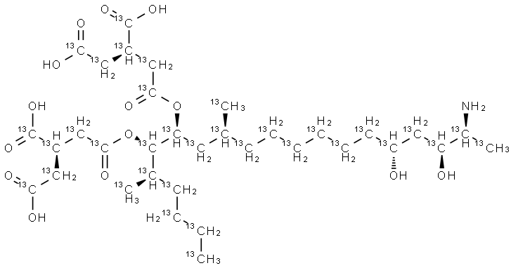 Fumonisin  B2-13C34  solution Structural
