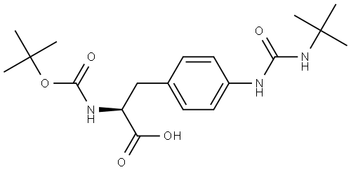 Boc-Phe(CBM-tBu)-OH Structural