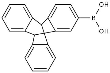 Boronic acid, B-(9,10-dihydro-9,10[1',2']-benzenoanthracen-2-yl)- Structural