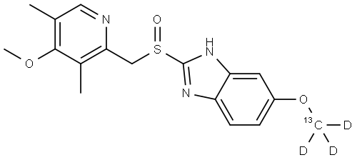 OMeprazole 13CD3 Structural