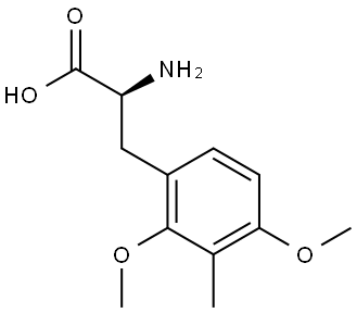 (2S)-2-AMINO-3-(2,4-DIMETHOXY-3-METHYLPHENYL)PROPANOIC ACID Structural