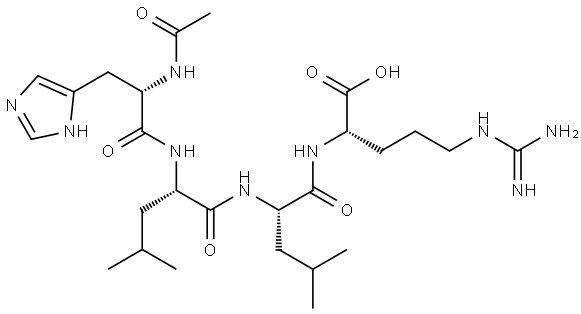 Acety Tetrapeptide-22 Structural