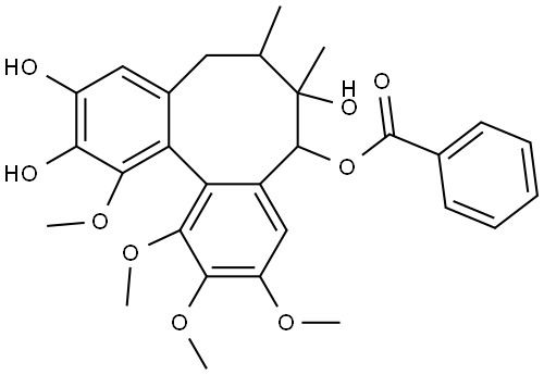 Desmethyl Schisantherin E Structural