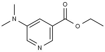 ethyl 5-(dimethylamino)nicotinate Structural