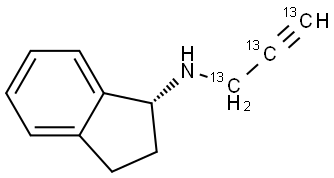 Rasagiline-13C3 Structural