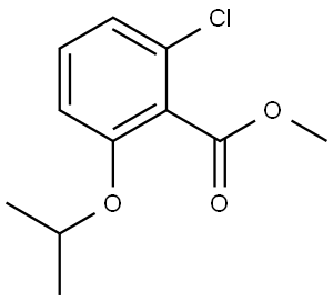 methyl 2-chloro-6-isopropoxybenzoate Structural