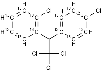 2,4'-DDT-13C12 Structural