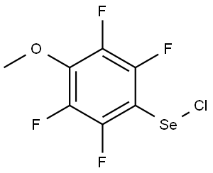 Benzeneselenenyl chloride, 2,3,5,6-tetrafluoro-4-methoxy- Structural