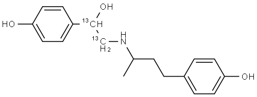 Ractopamine-13C2 Structural