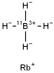 Rubidium borohydride 11B Structural