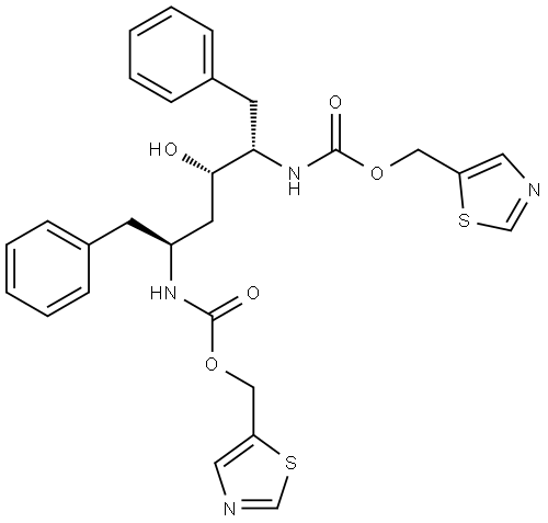 2,5-Thiazolylmethyl Diacarbonate Structural