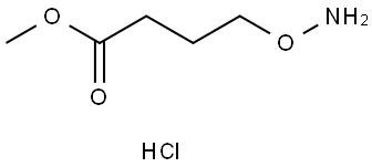methyl 4-(aminooxy)butanoate hydrochloride Structural
