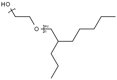 Poly(oxy-1,2-ethanediyl), .alpha.-(2-propylheptyl)-.omega.-hydroxy- Structural