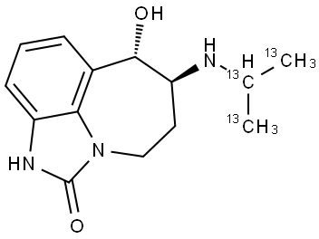 Zilpaterol-13C3 Structural