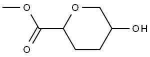 Hexonic acid, 2,6-anhydro-3,4-dideoxy-, methyl ester Structural