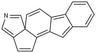 Benz[6,7]-as-indaceno[3,3a-c]pyrrole (8CI,9CI) Structural