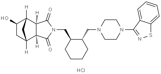 Lurasidone Inactive Metabolite 14283 Structural