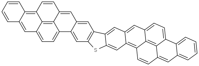 Bisanthra[9',1',2':7,8,9]anthra[2,3-b:3',2'-d]thiophene (8CI,9CI) Structural