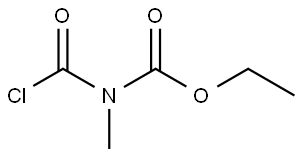 Dicarbamic chloridecarbamic chloride, N-methyl-, ethyl ester Structural