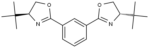 Oxazole, 2,2'-(1,3-phenylene)bis[4-(1,1-dimethylethyl)-4,5-dihydro-, (4S,4'S)- (9CI) Structural