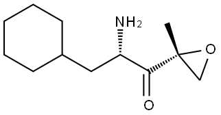 D-erythro-3-Pentulose, 2-amino-4,5-anhydro-1-cyclohexyl-1,2-dideoxy-4-C-methyl- Structural