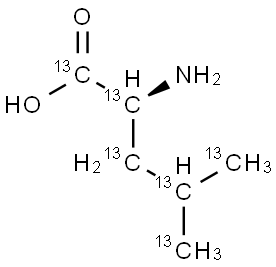 L-Leucine-13C6 Structural