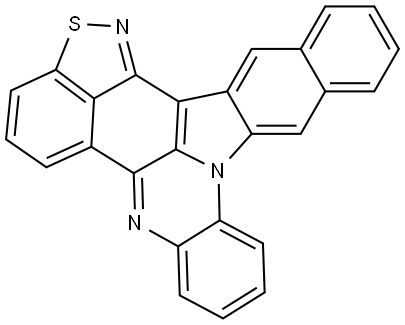 Benz[5,6]indolo[3,2,1-de][1,2]benzisothiazolo[4,3-ab]phenazine (8CI,9CI) Structural