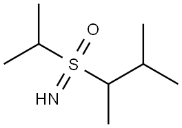 Imino(3-methylbutan-2-yl)(propan-2-yl)-lambda6-sulfanone Structural