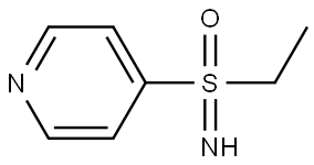 Ethyl(imino)(pyridin-4-yl)-lambda6-sulfanone Structural