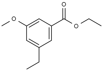 ethyl 3-ethyl-5-methoxybenzoate Structural
