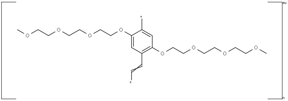 POLY(2 5-BIS(1 4 7 10-TETRAOXAUNDECYL)-& Structural
