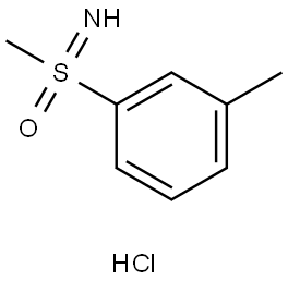 imino(methyl)(3-methylphenyl)-lambda6-sulfanone hydrochloride Structural