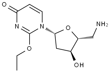 Uridine, 5'-amino-2',5'-dideoxy-2-O-ethyl- (9CI) Structural
