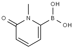 Boronic acid, B-(1,6-dihydro-1-methyl-6-oxo-2-pyridinyl)- Structural
