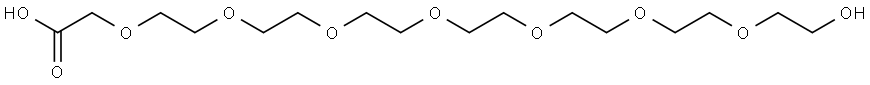 3,6,9,12,15,18,21-Heptaoxatricosanoic acid, 23-hydroxy- Structural