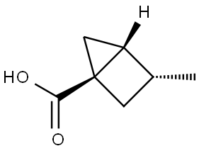 rac-(1R,3R,4R)-3-methylbicyclo[2.1.0]pentane-1-carboxylic acid Structural
