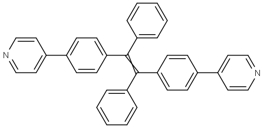 Pyridine, 4,4′-[(1,2-diphenyl-1,2-ethenediyl)di-4,1-phenylene]bis- Structural