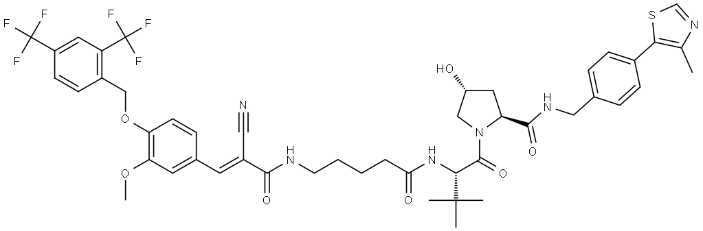 PROTAC ERRa Degrader-3 Structural