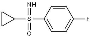 Cyclopropyl(4-fluorophenyl)(imino)-l6-sulfanone Structural