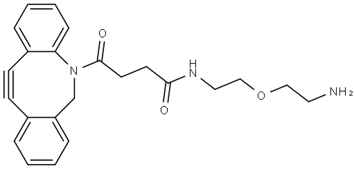 DBCO-PEG1-amine Structural