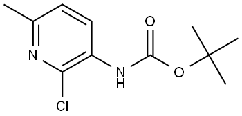 N-Boc-2-chloro-6-methylpyridin-3-amine Structural