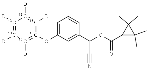 Fenpropathrin-13C6 Structural